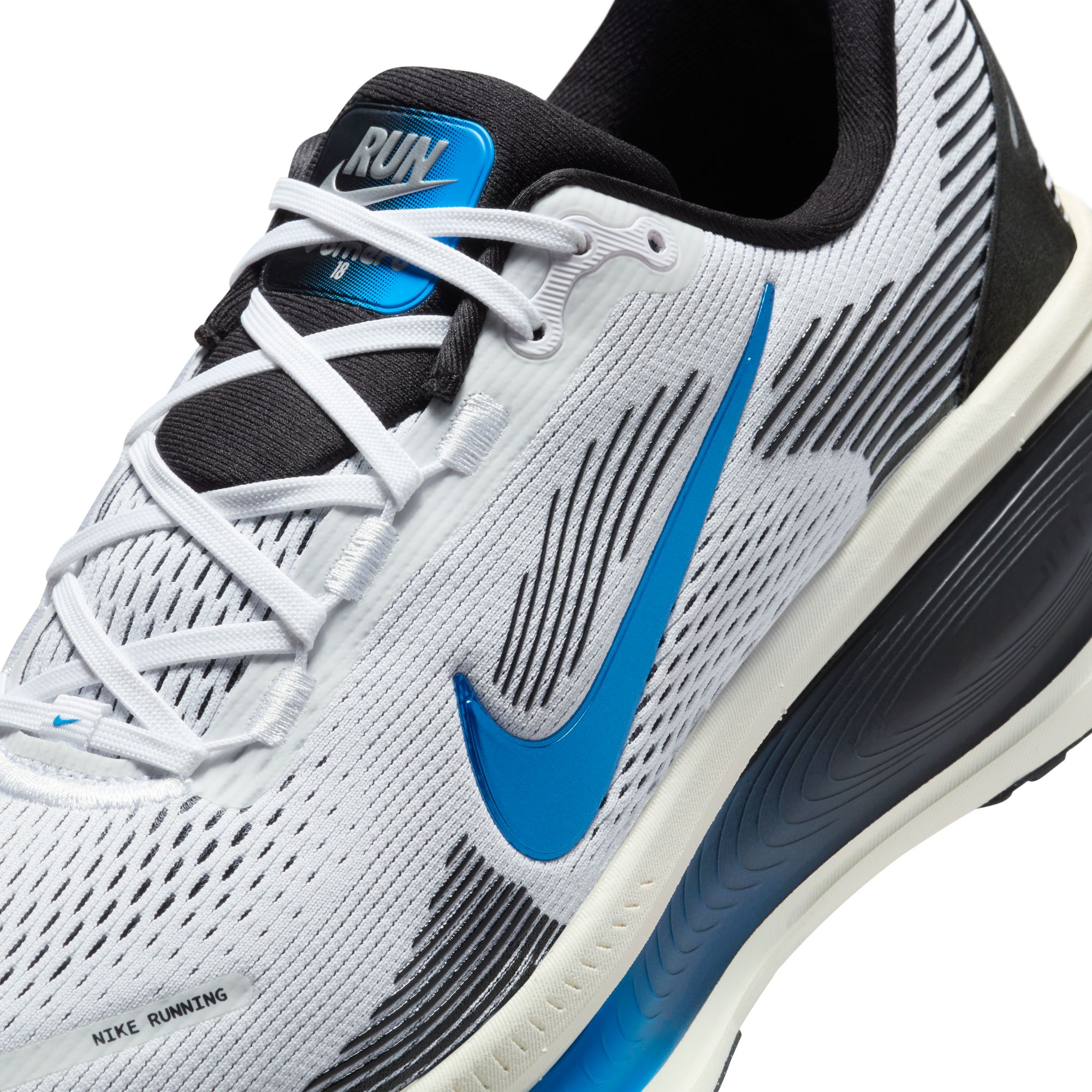 Nike Vomero 18 Men\'s Size 12.5 White Black Sail Photo Blue Running IB7722-100 Vomero 18 - Photo Blue : r/Sneakers main image 4