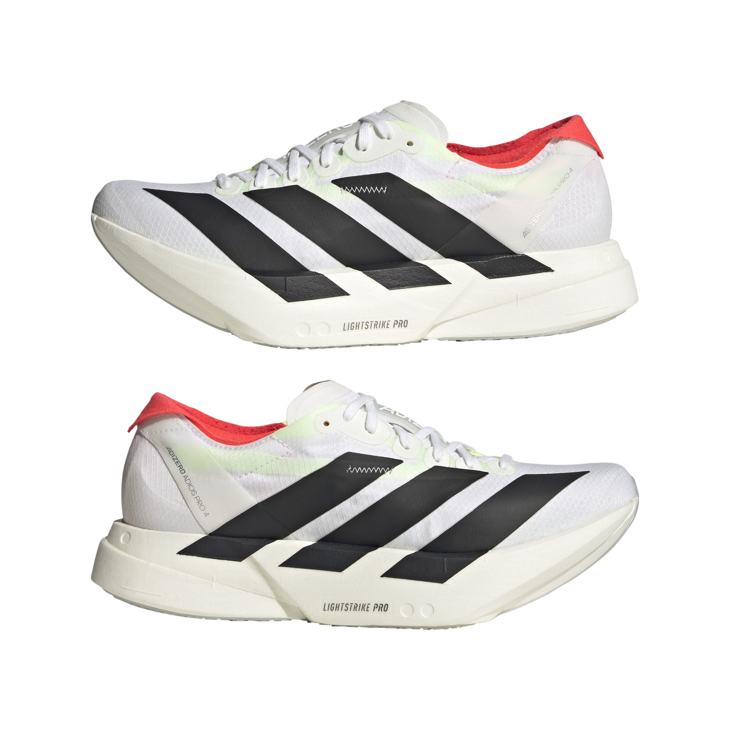 adidas Women's Adidas Adizero Adios Pro 4 WHITE/BLACK/SILVER