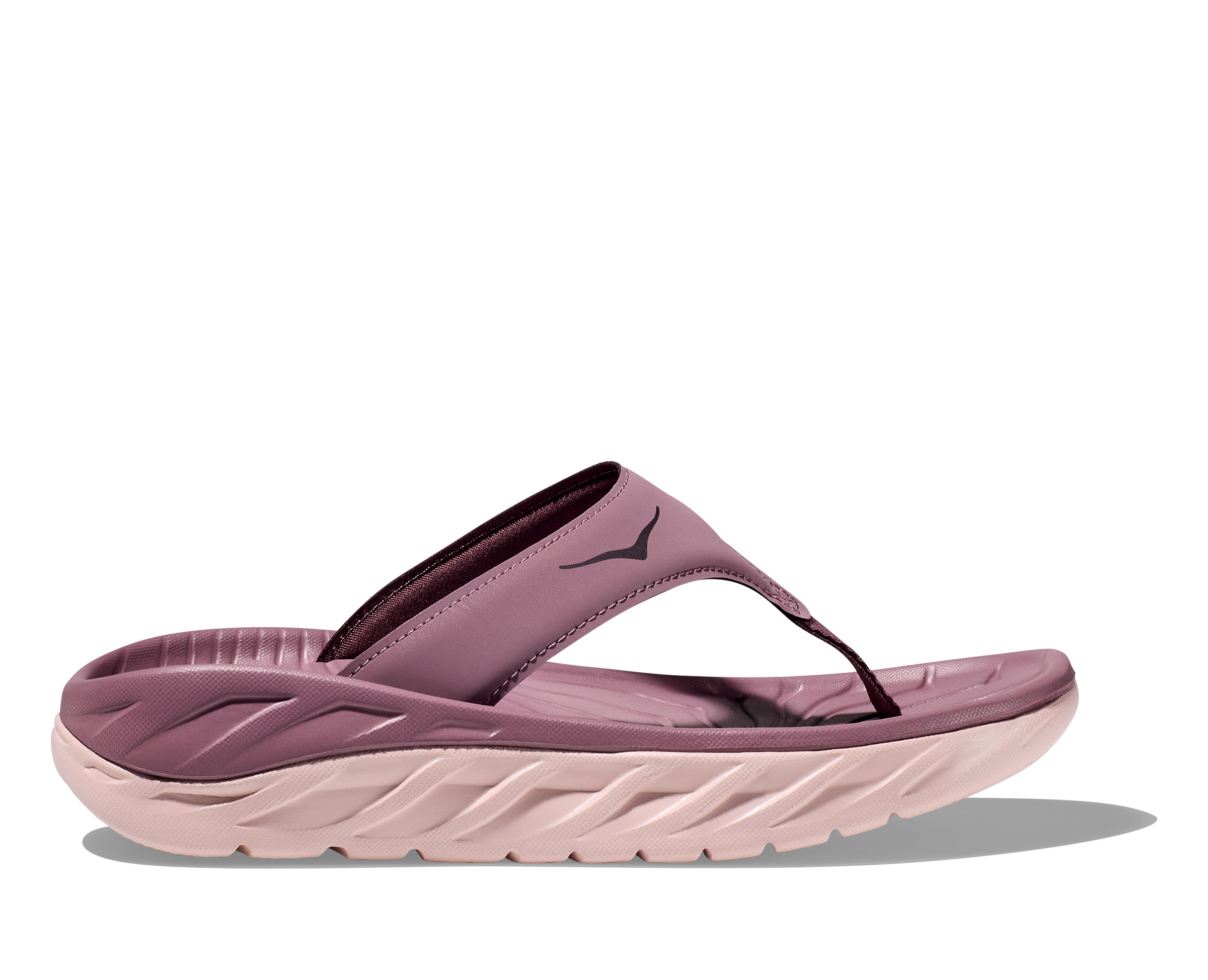 Hoka Women's ORA RECOVERY FLIP Peach/Purple