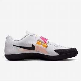 ナイキ ZOOM RIVAL SDスローイングシューズ 24.5 Nike Nike Zoom Rival Throw 2 White/Black Hyper Pink