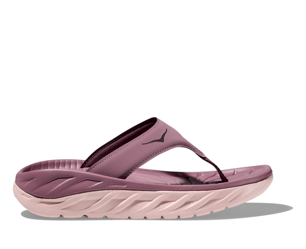 Hoka Women's ORA RECOVERY FLIP Peach/Purple