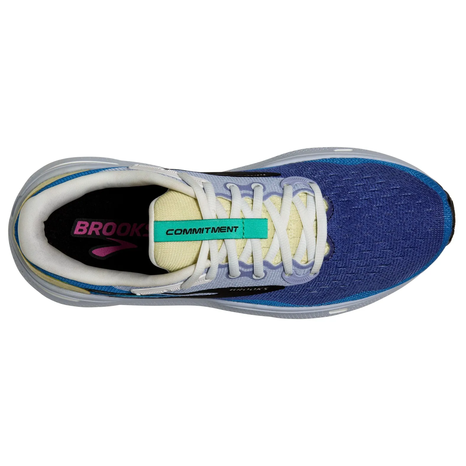 Brooks Men's Ghost Max x Damon Brown black/blue/yellow