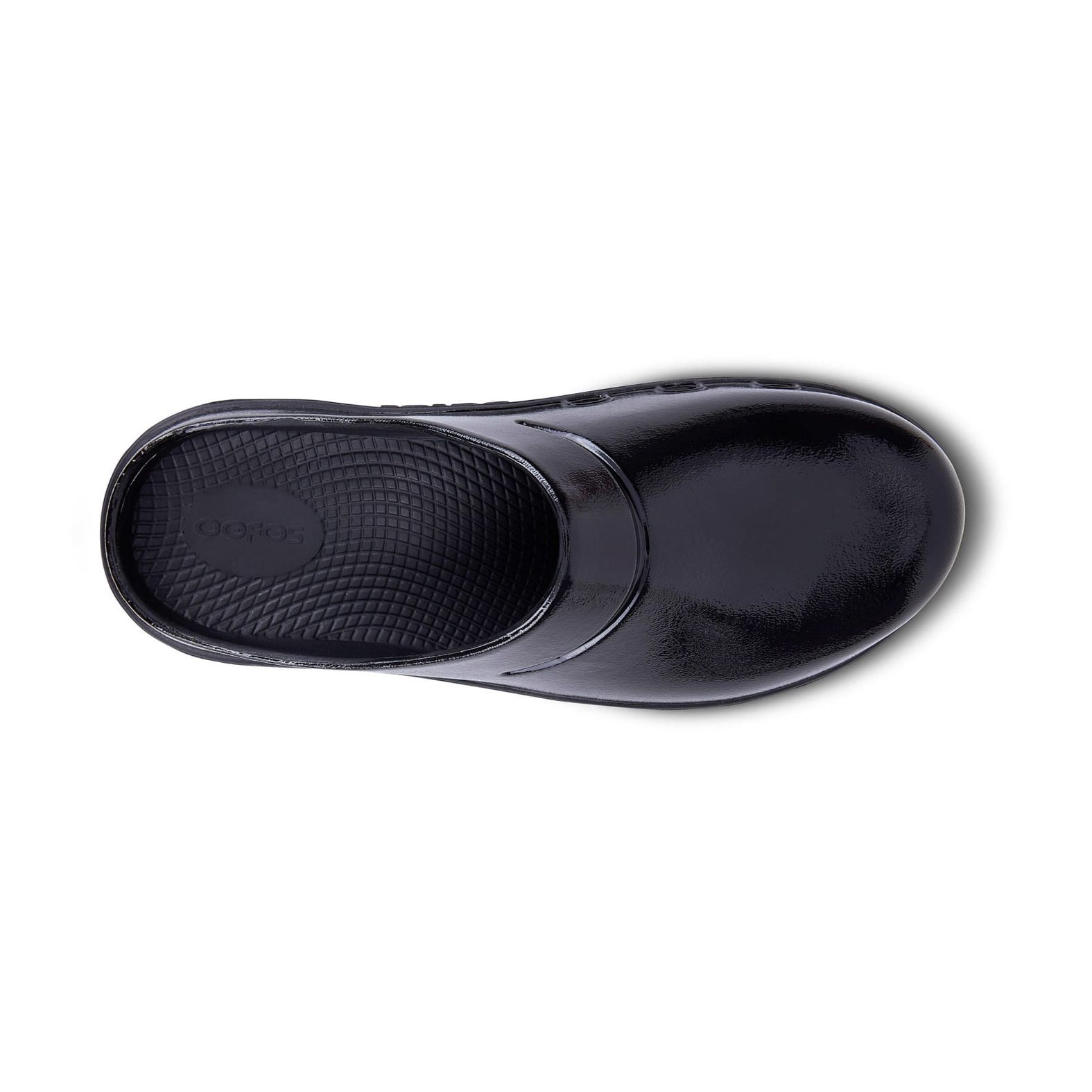Oofos Women's OOcloog Luxe Clog Black