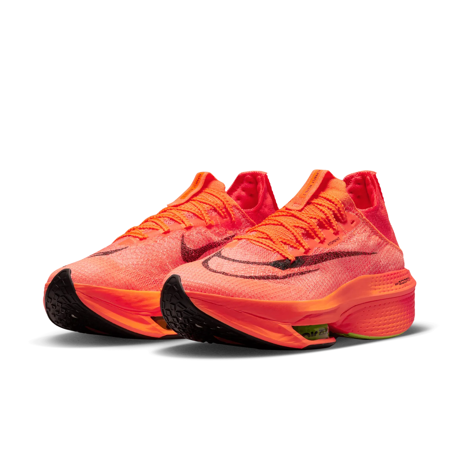 Nike Women's Alphafly Next %2 Total Orange/Black