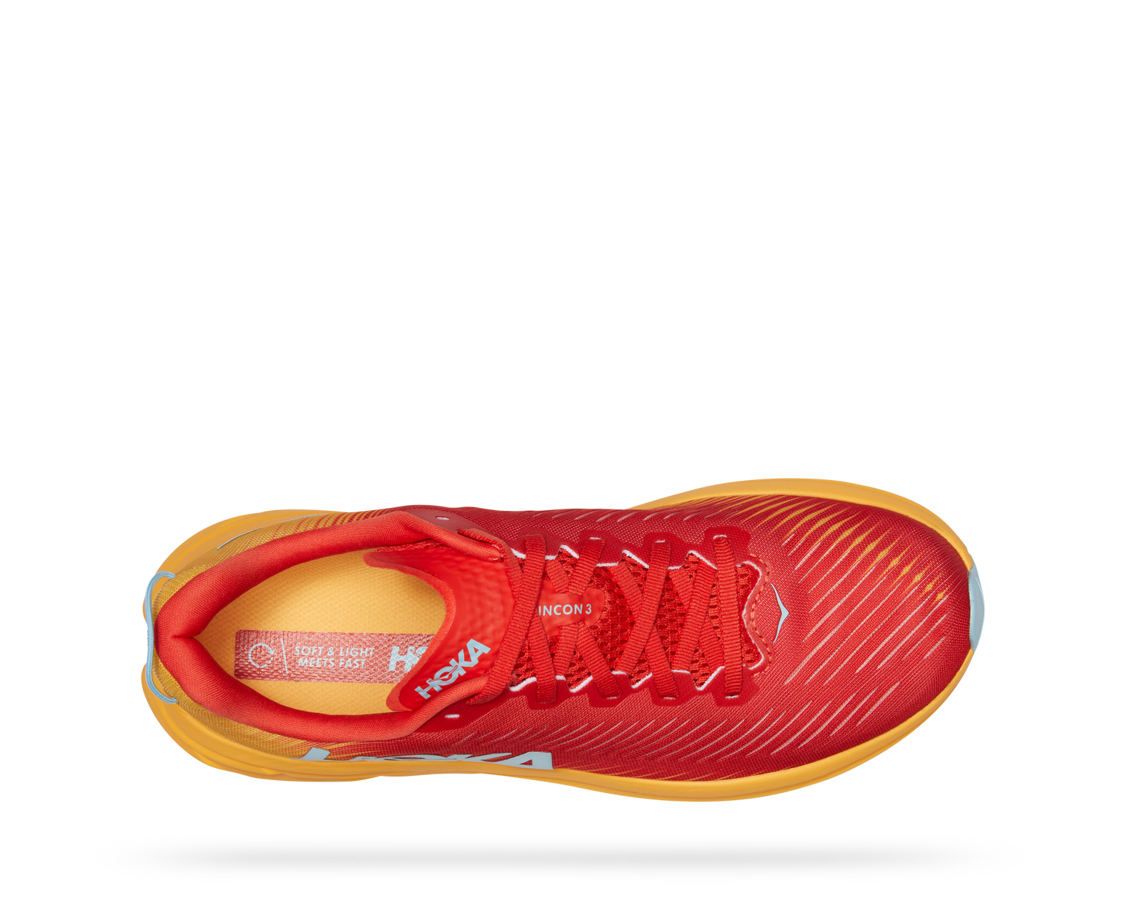 Hoka Men's RINCON 3 WIDE FIESTA / AMBER YELLOW