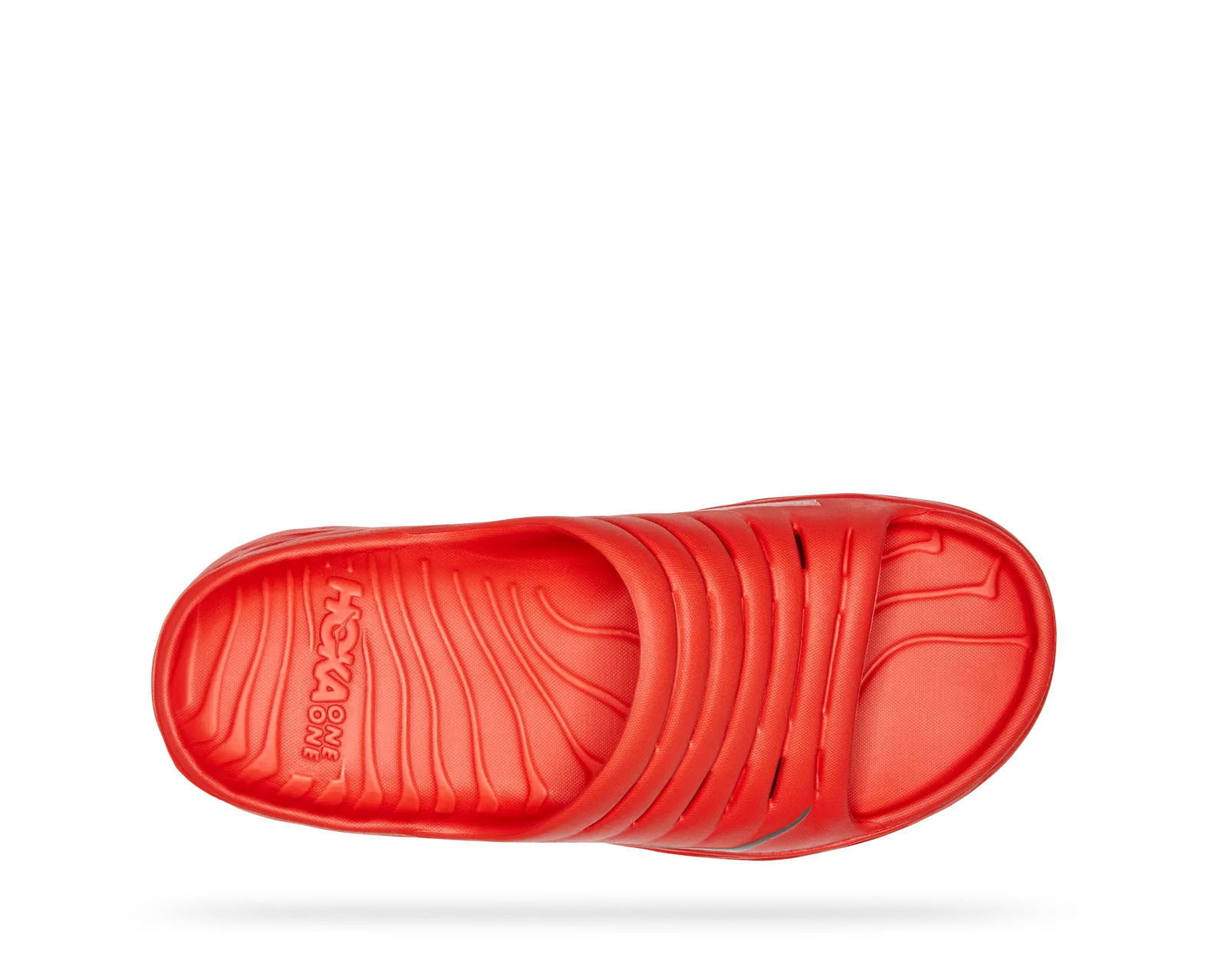 Hoka One One Men\'s Coral-Red Slide Sandals Hoka One One ORA Recovery Slide 3 Coral Unisex Shoes  main image 2